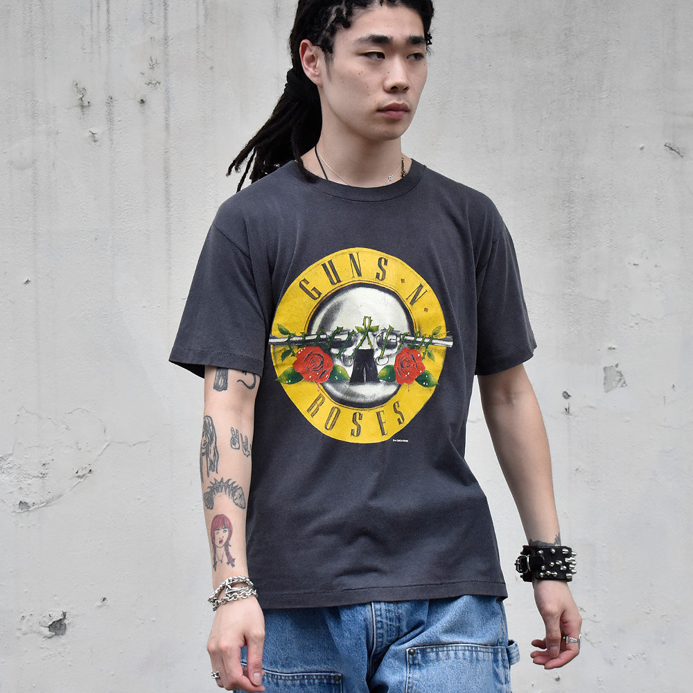 80's GUNS N' ROSES “WAS HERE” Tシャツ 240606H