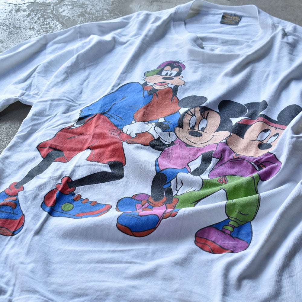 90's Disney “Mickey＆friends” キャラ Tシャツ 231001 – LABORATORY®