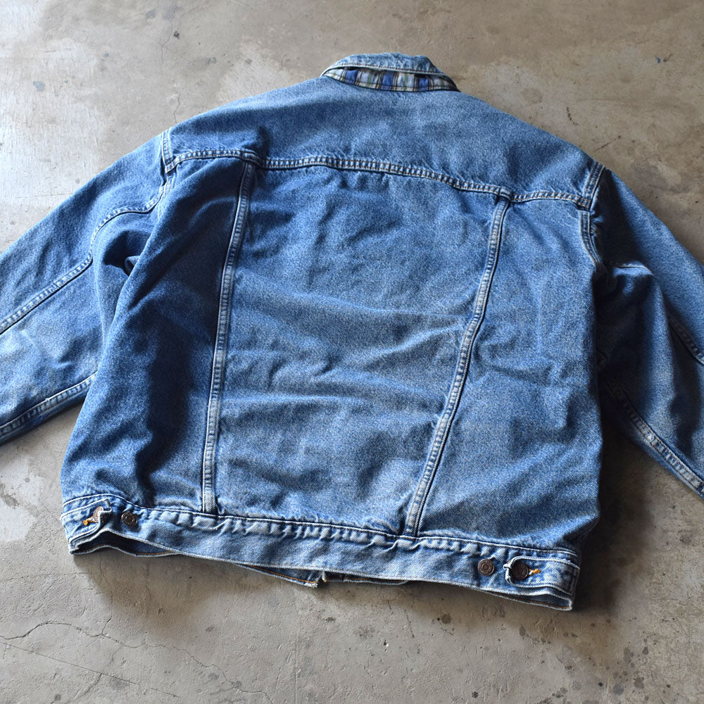 90’s Levi's 70699 チェックライナー デニムジャケット 240307