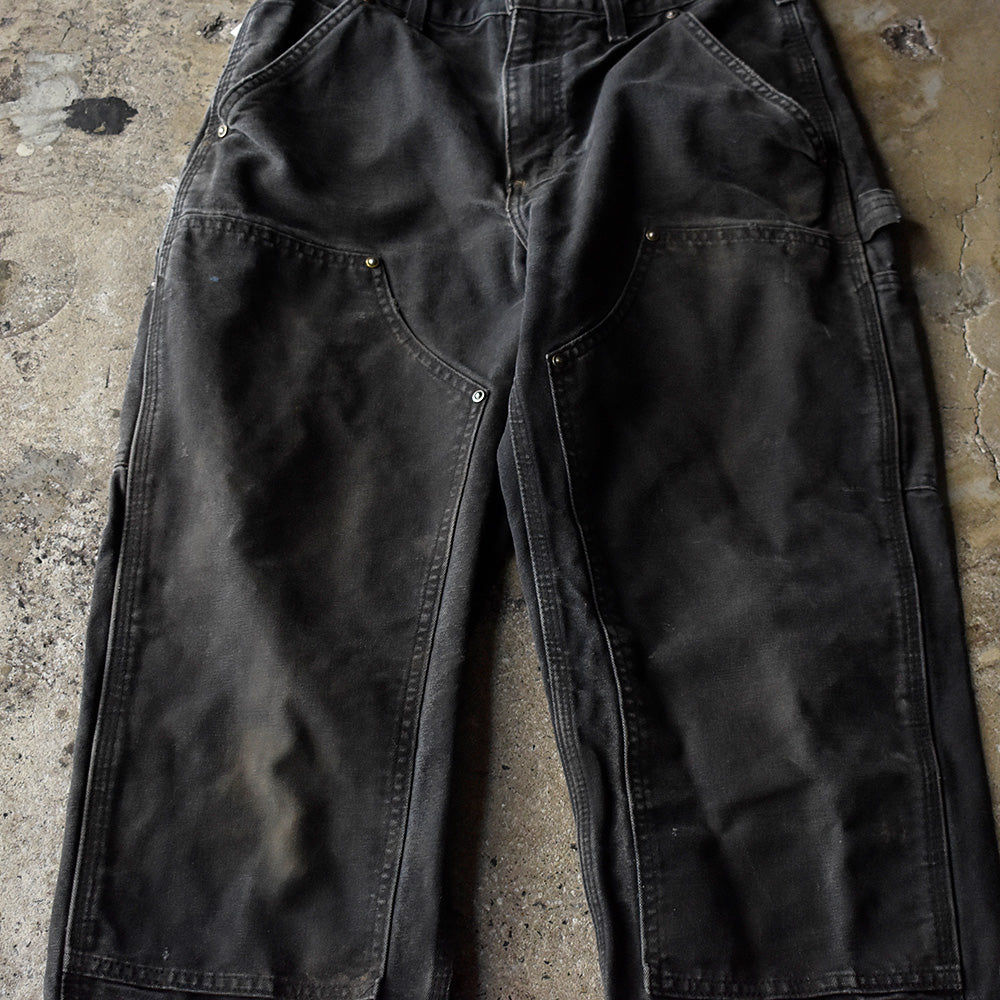 Carhartt ブラック！ ダブルニー ダック ペインターパンツ 250421H