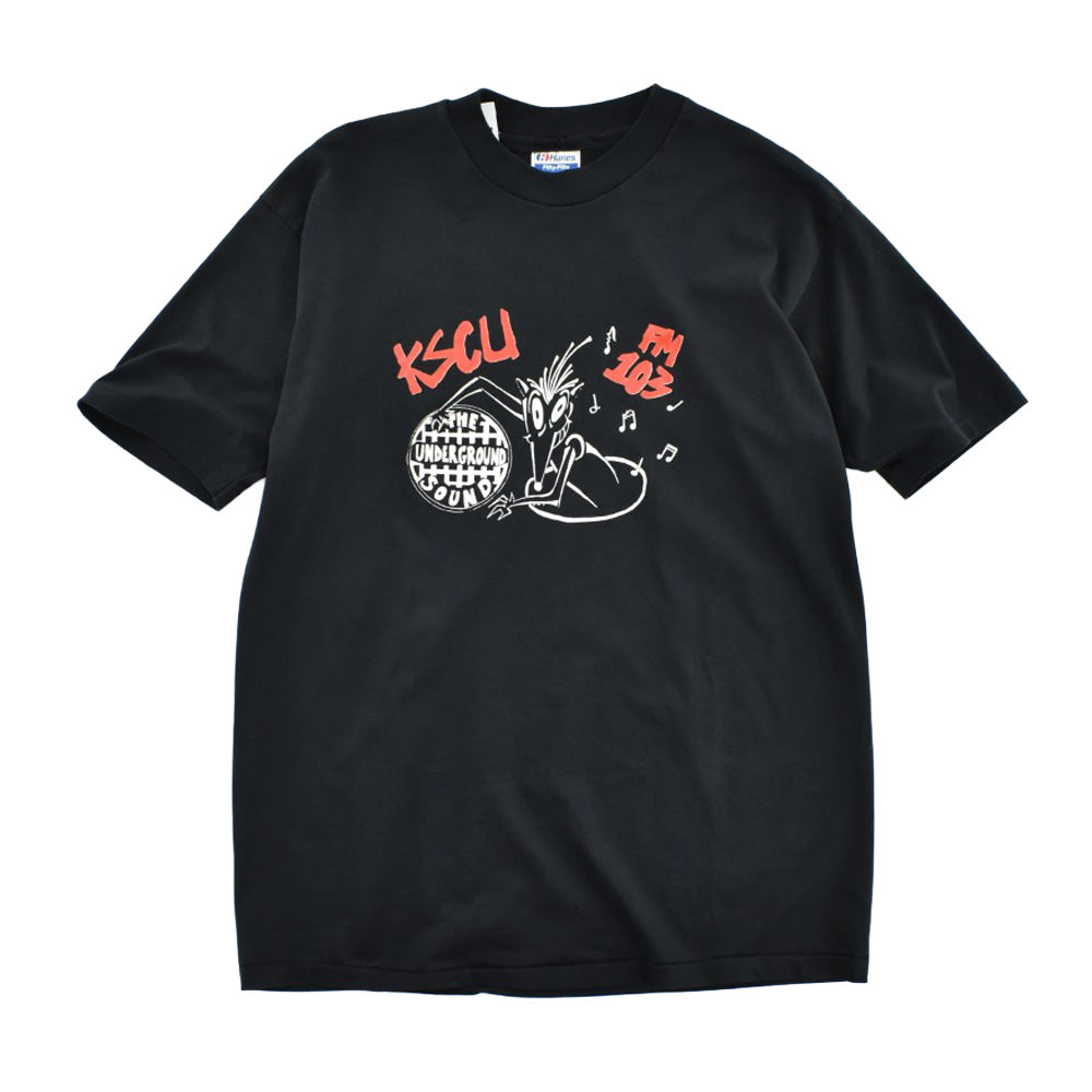 90’s KSCU FM 103 “The Underground Sound” ロックTシャツ 260522H
