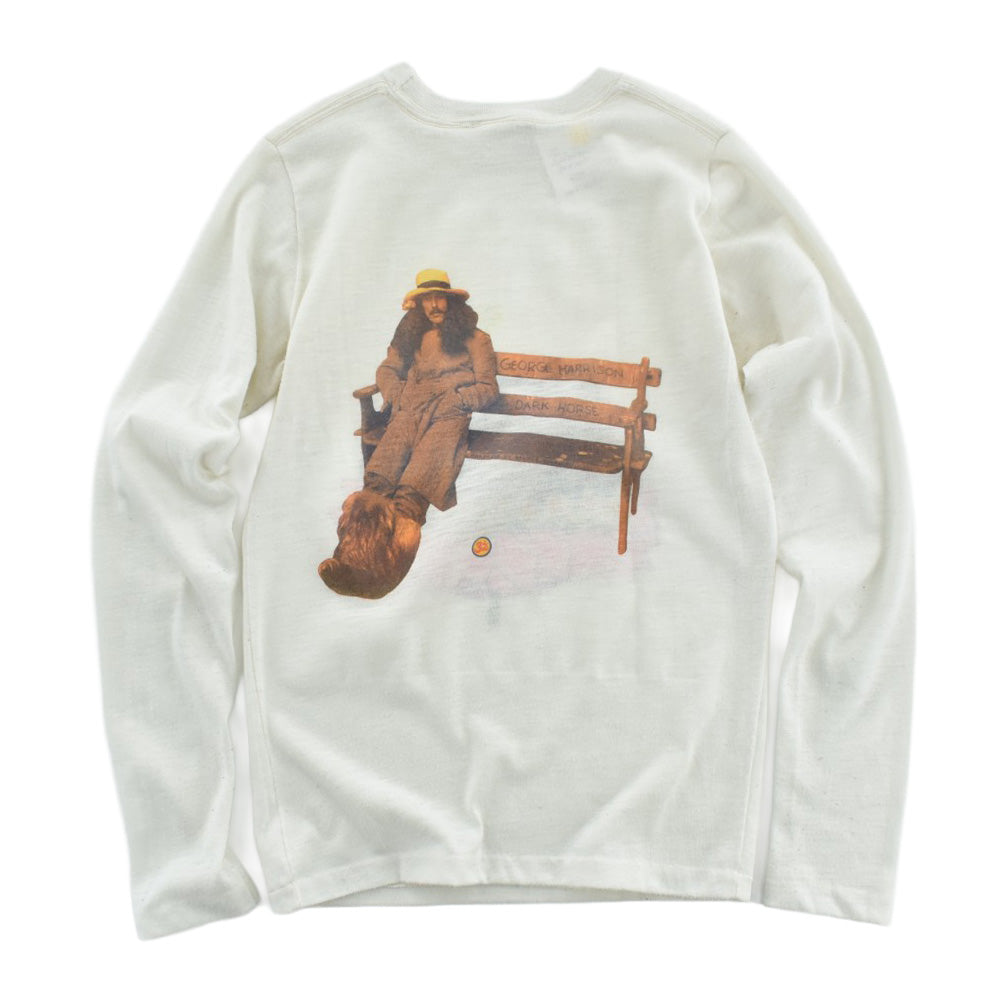 70's George Harrison "DARK HORSE" ロングスリーブ ロックTシャツ 260901H