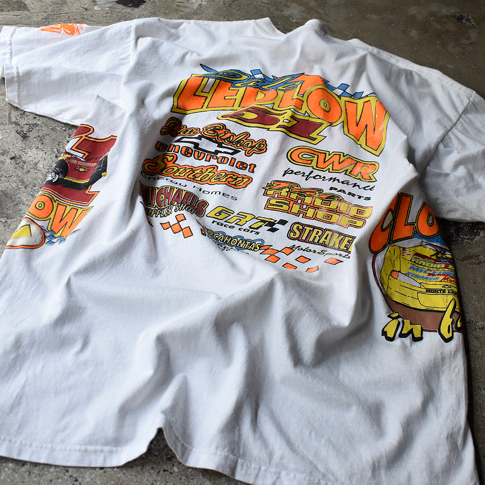 90's マルチプリント！ Racing Tシャツ 240716H