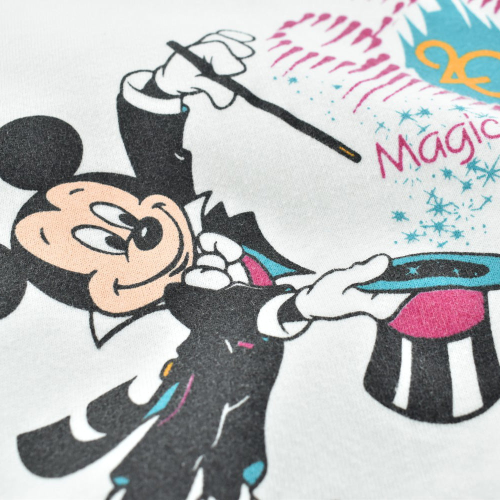 90's Walt Disney World "20 Magical Years" ミッキースウェット USA製 260317H
