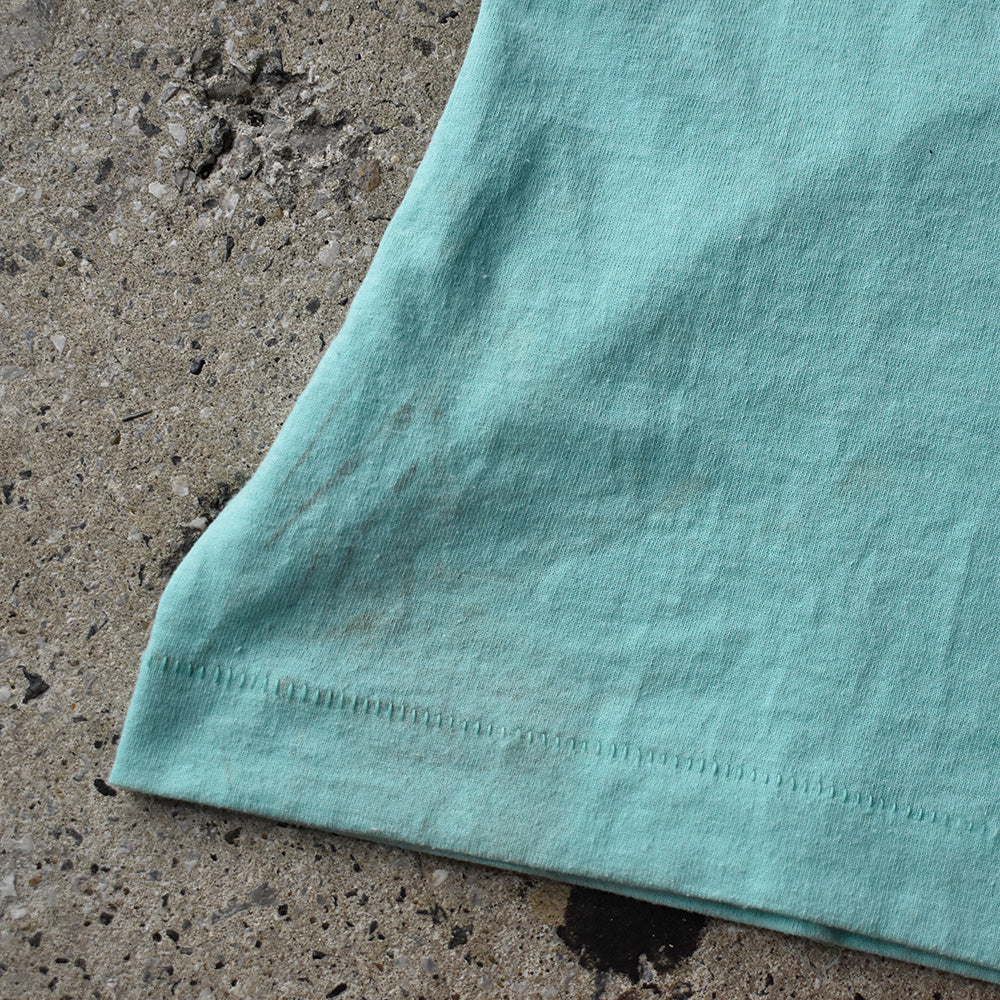 80's～ “Teenage Mutant Ninja Turtles” エアブラシ！ 海外アニメ キャラ Tシャツ USA製 250807H