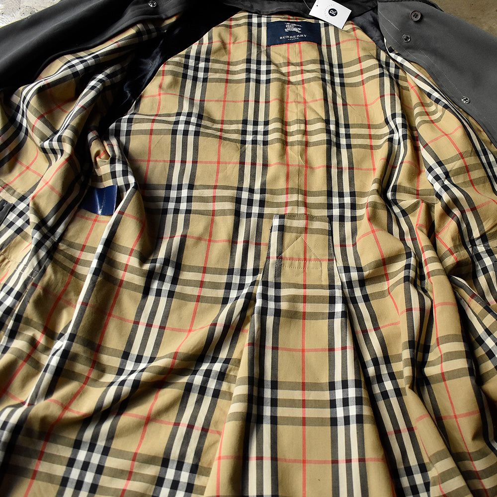 90's～ Burberry London キャメルヘア トレンチコート 240119