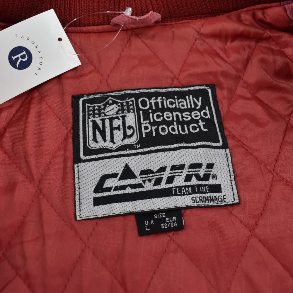 90’s Campri TEAM LINE NFL "Phoenix Cardinals" フェード フード付き ジャケット 261023H