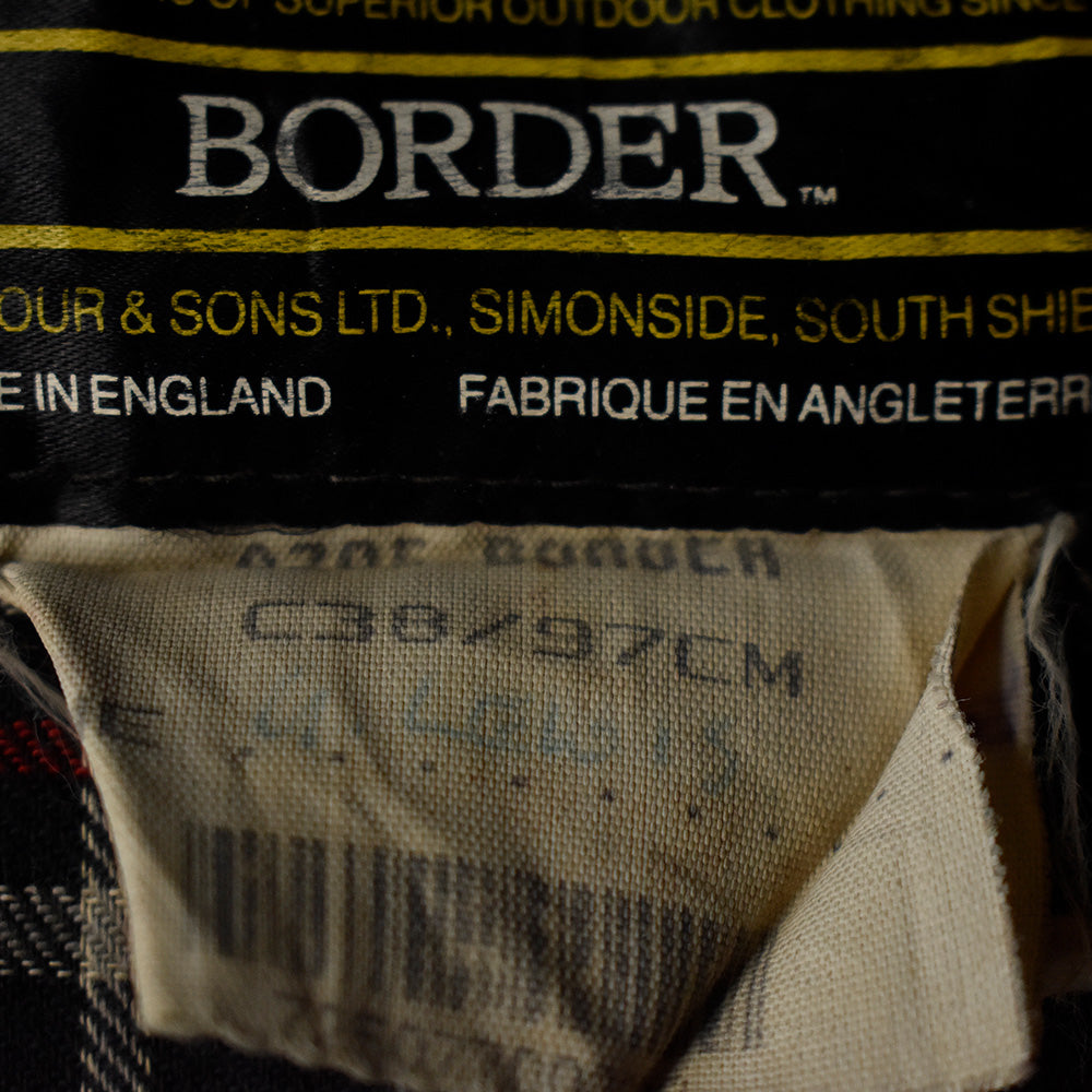 90's Barbour “BORDER” オイルドジャケット 旧3ワラント イングランド製 231101H