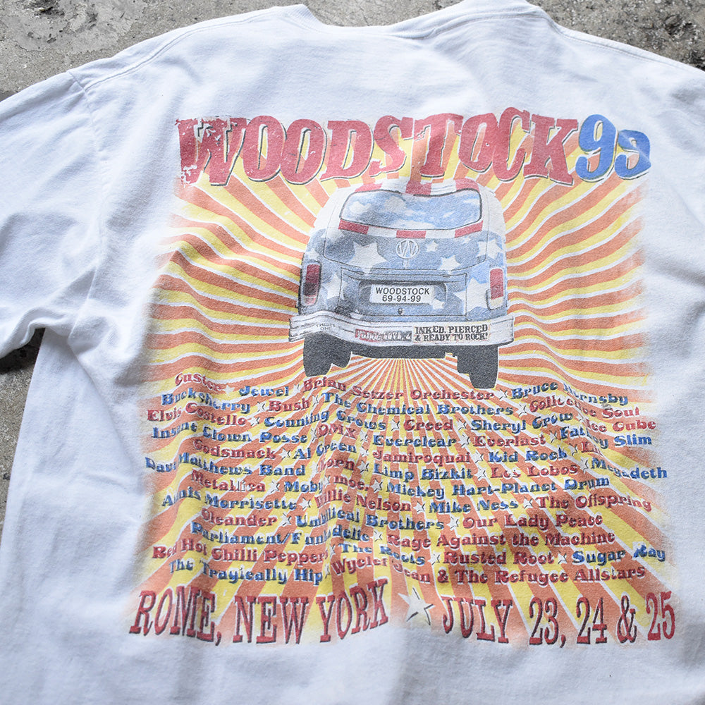 90's Woodstock "Woodstock 99" Tシャツ 240618H