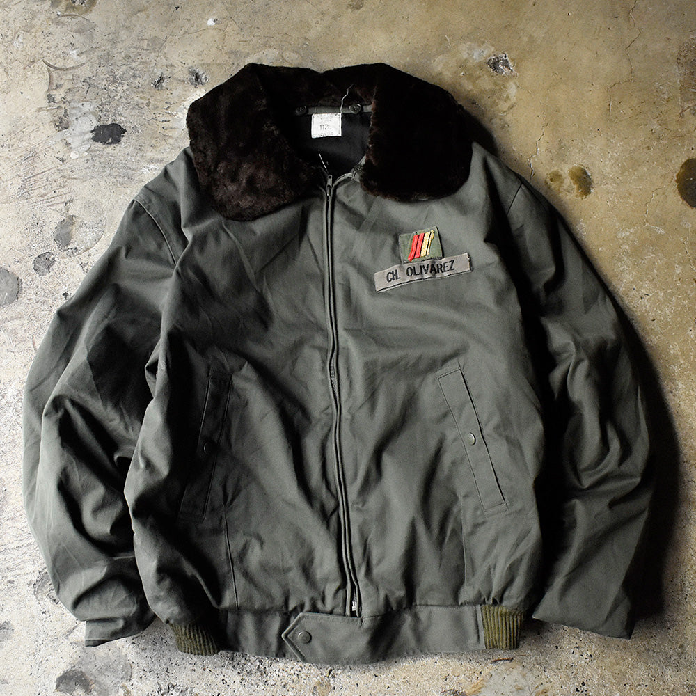 90's French Army パイロットジャケット Euro製 240131H