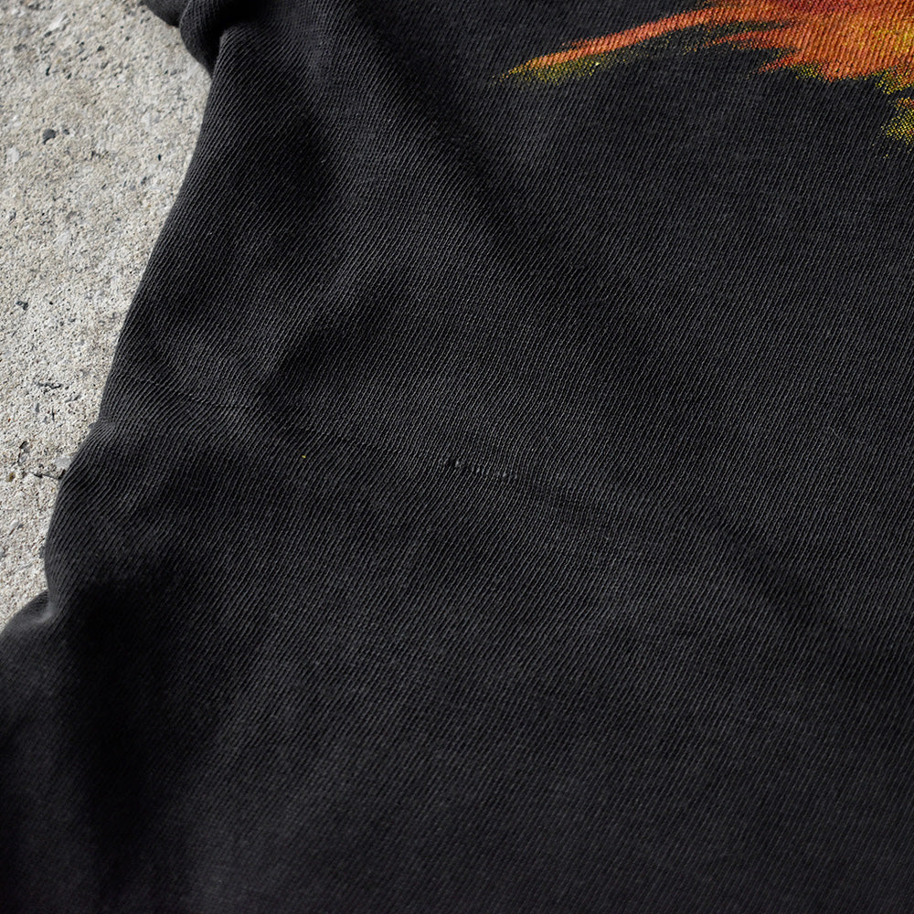 90's Metallica“ファイヤースカル“ ロック Tシャツ Euro製 250720H