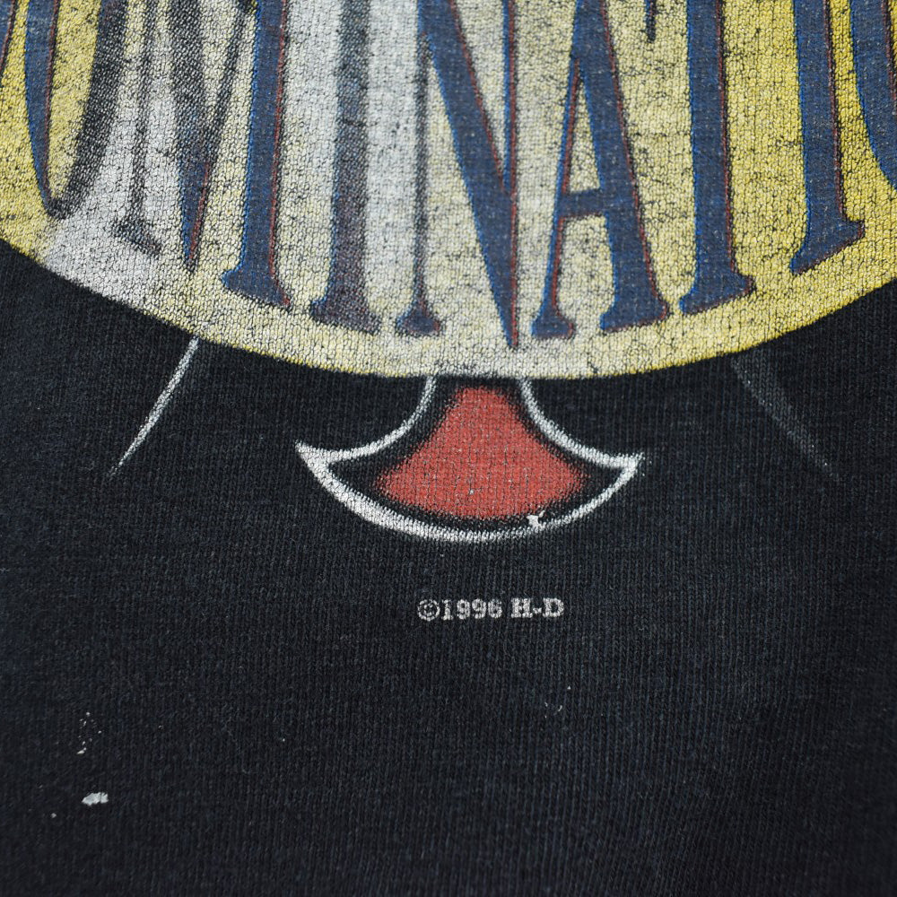 90's HARLEY-DAVIDSON "DOMINATION" イーグル ハーレーT USA製 260818H