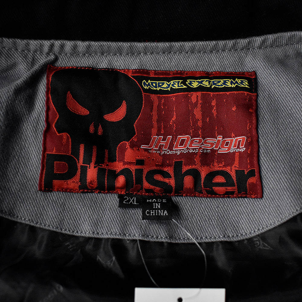 Y2K JEFF HAMILTON×MARVEL “The Punisher” コットン レーシングジャケット 231120H