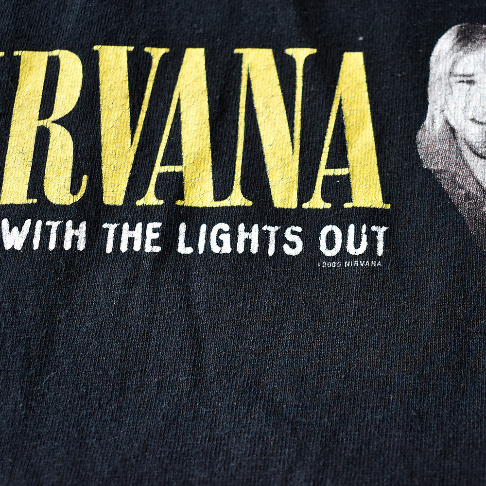Y2K NIRVANA “WITH THE LIGHTS OUT“ Tシャツ 240518H