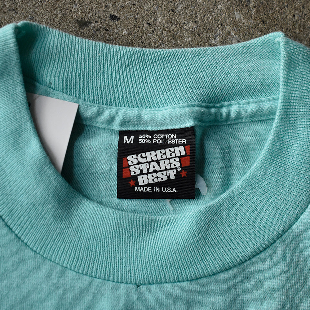 80's～ “Teenage Mutant Ninja Turtles” エアブラシ！ 海外アニメ キャラ Tシャツ USA製 250807H