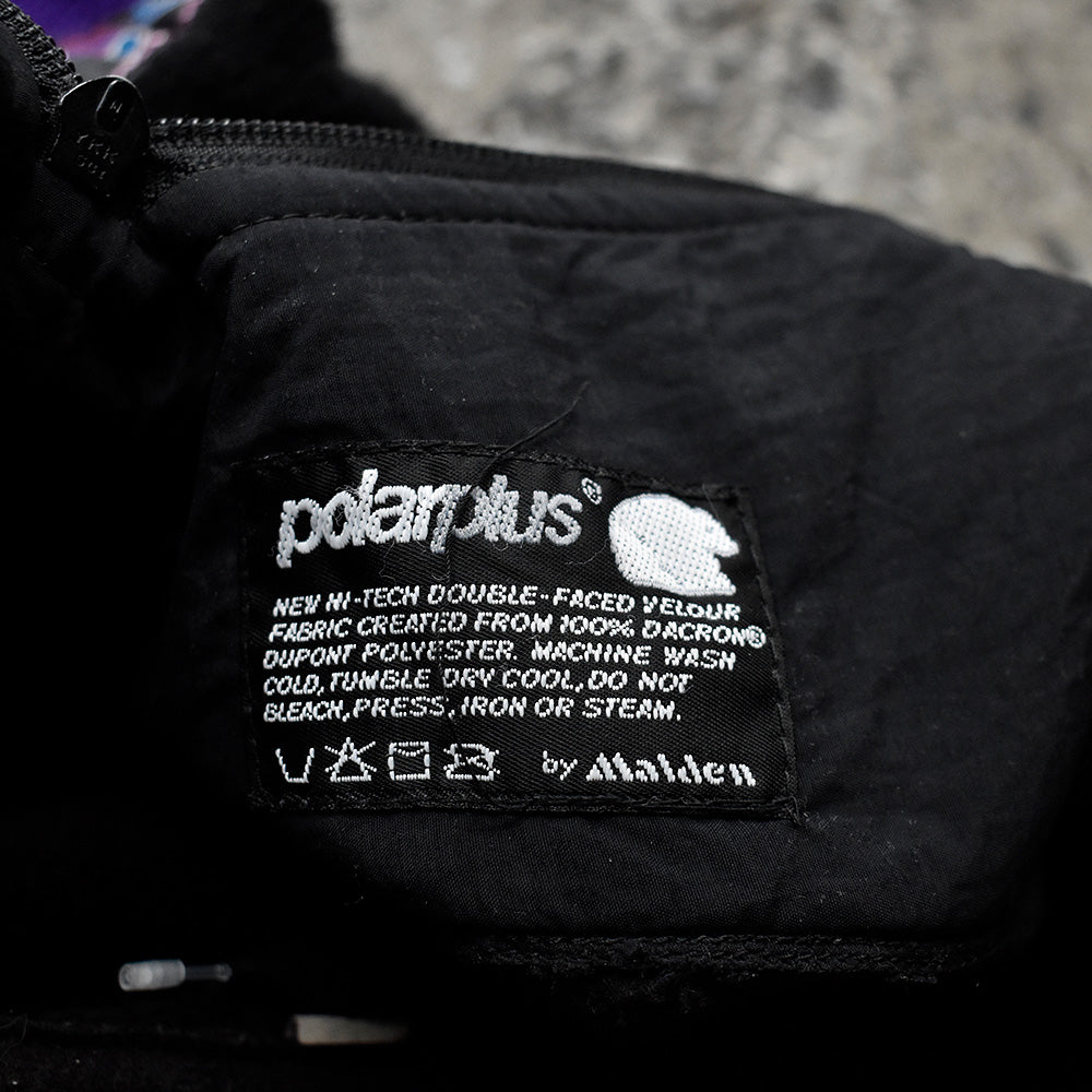 90's Quiksilver テープロゴ！ ハーフジップ フリースジャケット 240129H