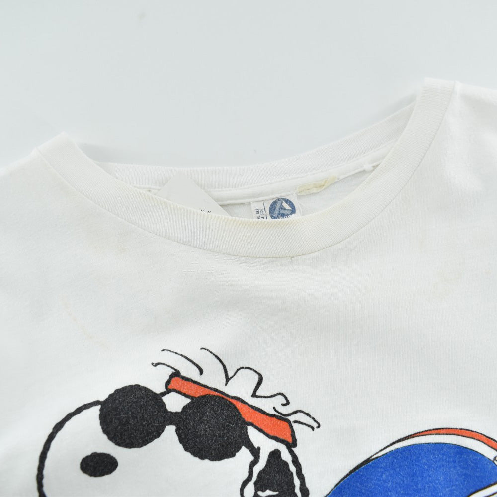 80's PEANUTS "DENVER BRONCOS" スヌーピーTシャツ 260501H