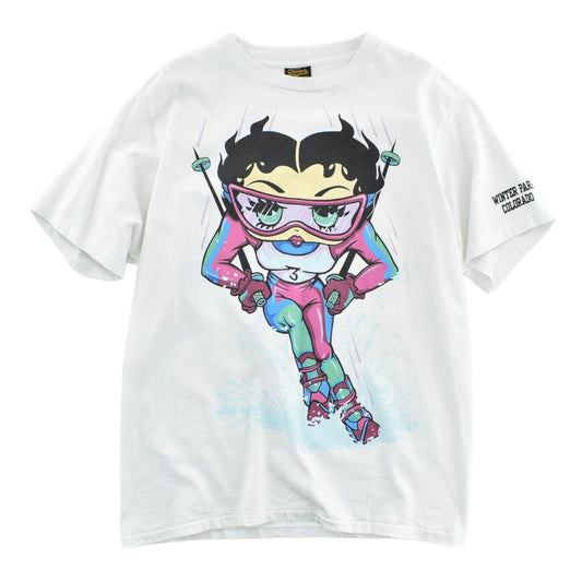 90's Betty Boop "WINTER PARK COLORADO" スキー キャラT USA製 260825H
