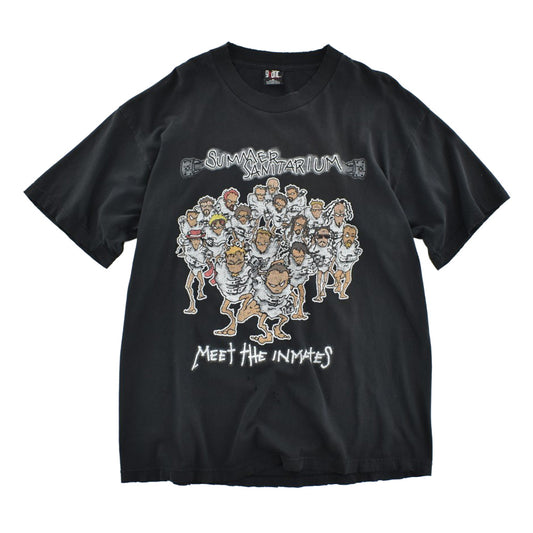 Y2K Metallica Summer Sanitarium Tour 2000 ヘヴィメタル ツアーTシャツ 260707H
