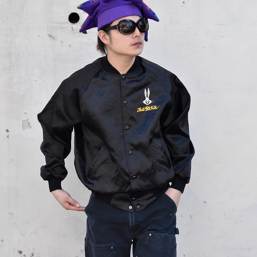 90's Chalk Line “Bugs Bunny” ナイロンジャケット USA製 240302H