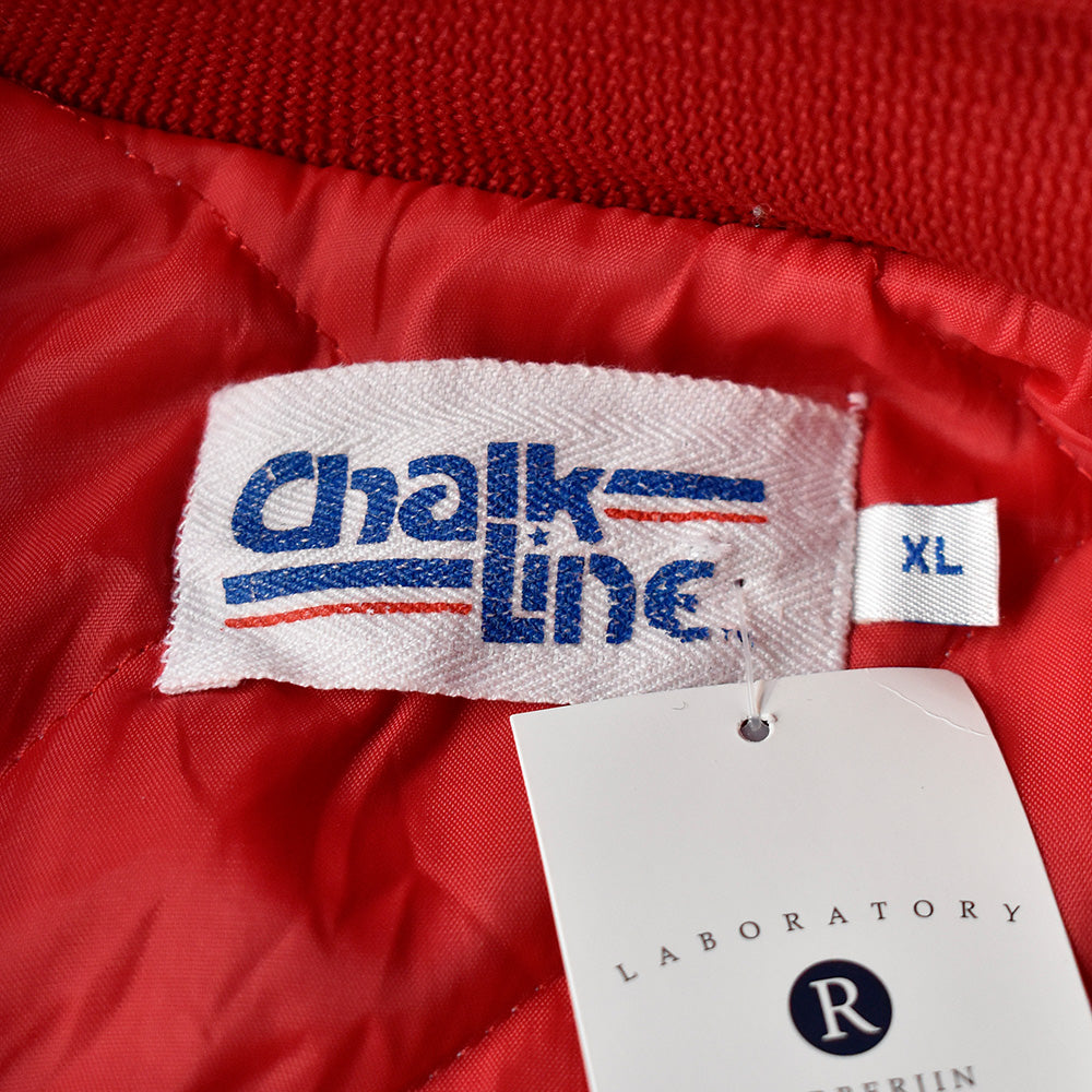 90's Chalk Line NFL “San Francisco 49ers” ナイロンアワードジャケット USA製 231220H