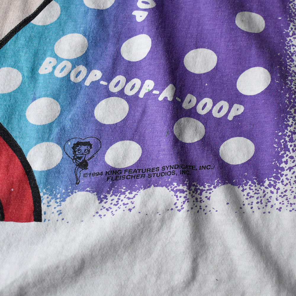 90's AOP！ BETTY BOOP Tシャツ 240308H