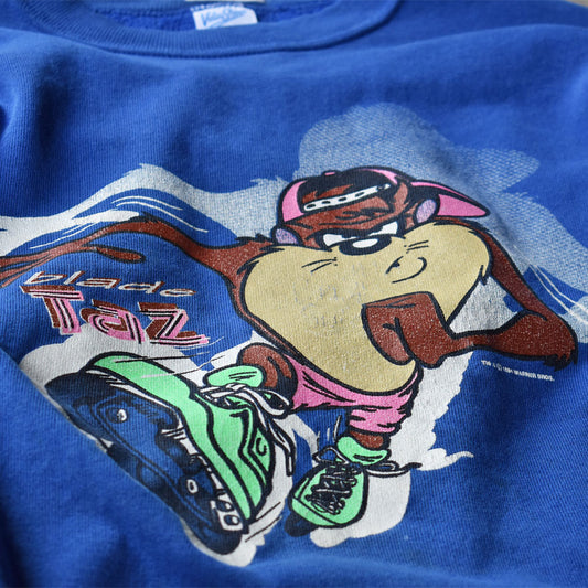 90's Looney Tunes/ルーニー・テューンズ ”blade Taz” スウェット 230615