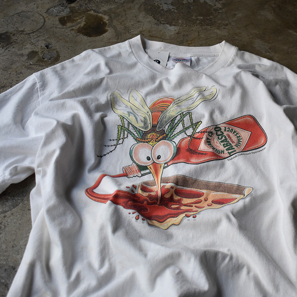 タバスコ モスキート グラフィック Tシャツ 1990年〜 USA製 ヴィンテージ