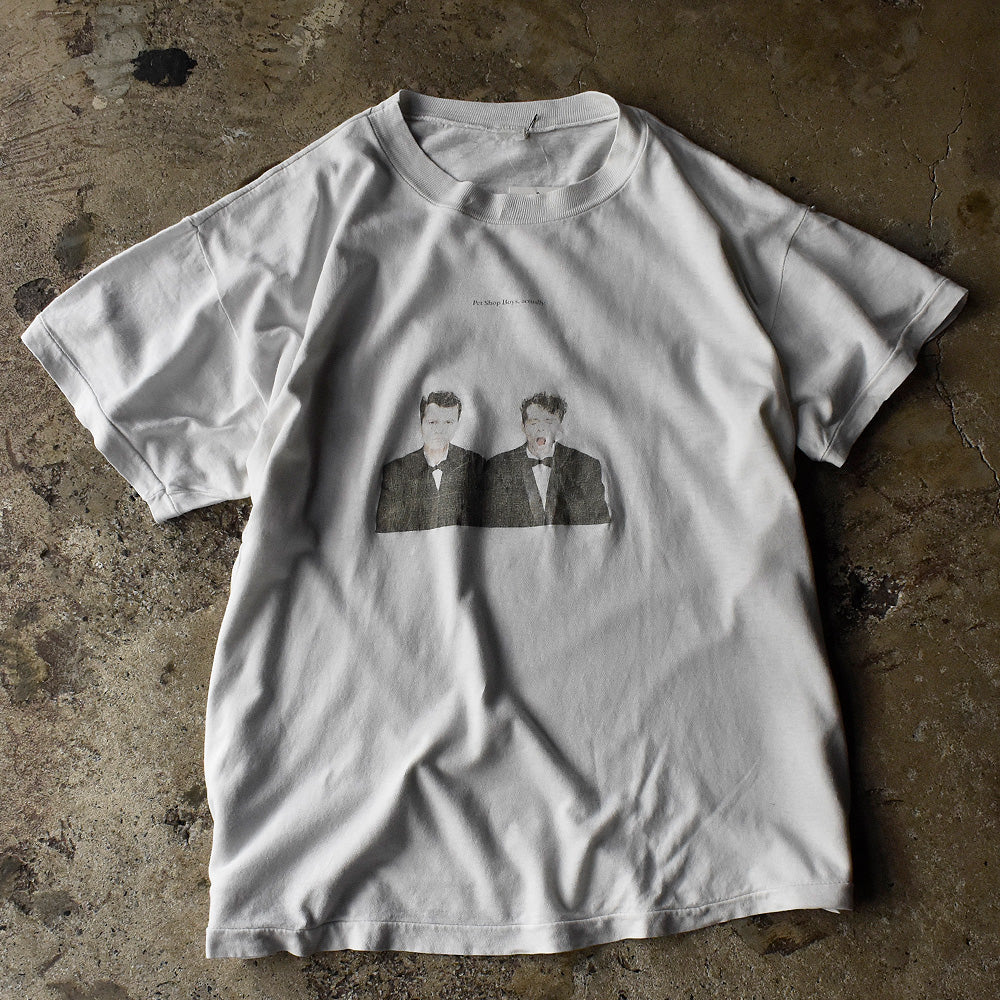 80's Pet Shop Boys “actually” Tシャツ 231002H