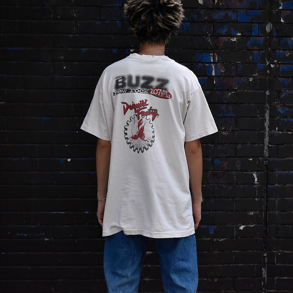 90's “I DIDN'T SEE Pearl Jam” The Buzz New Rock 107.5 FM Tシャツ USA製 250827H
