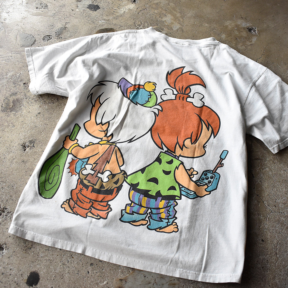 90’s The Flintstones “Bamm Bamm＆Pebbles” Tシャツ 250514H