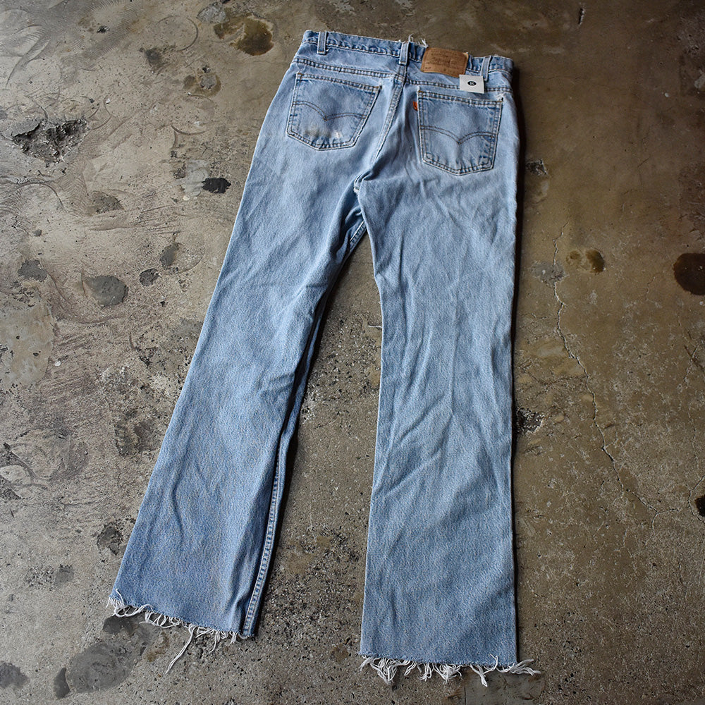 90's ダメージ！ Levi's 517 ブーツカット デニムパンツ USA製