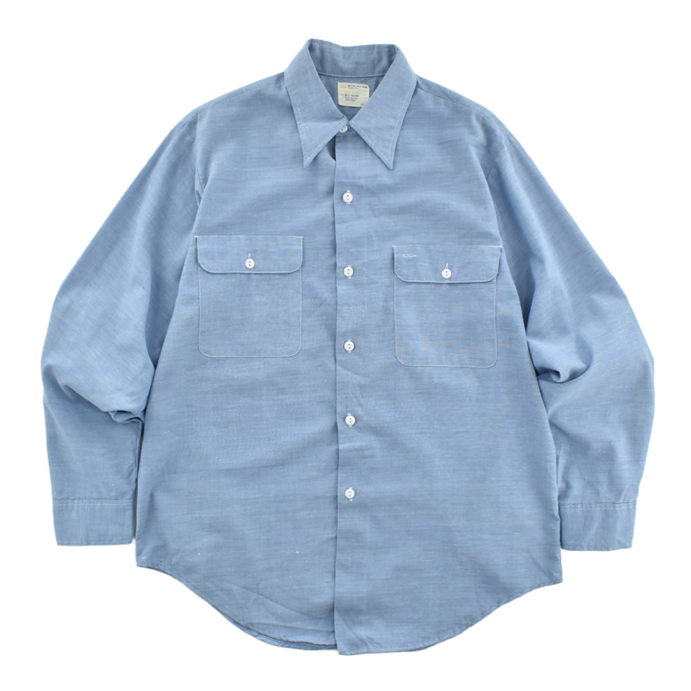 70's BIG MAC JCPenney シャンブレー ワークシャツ 260929H