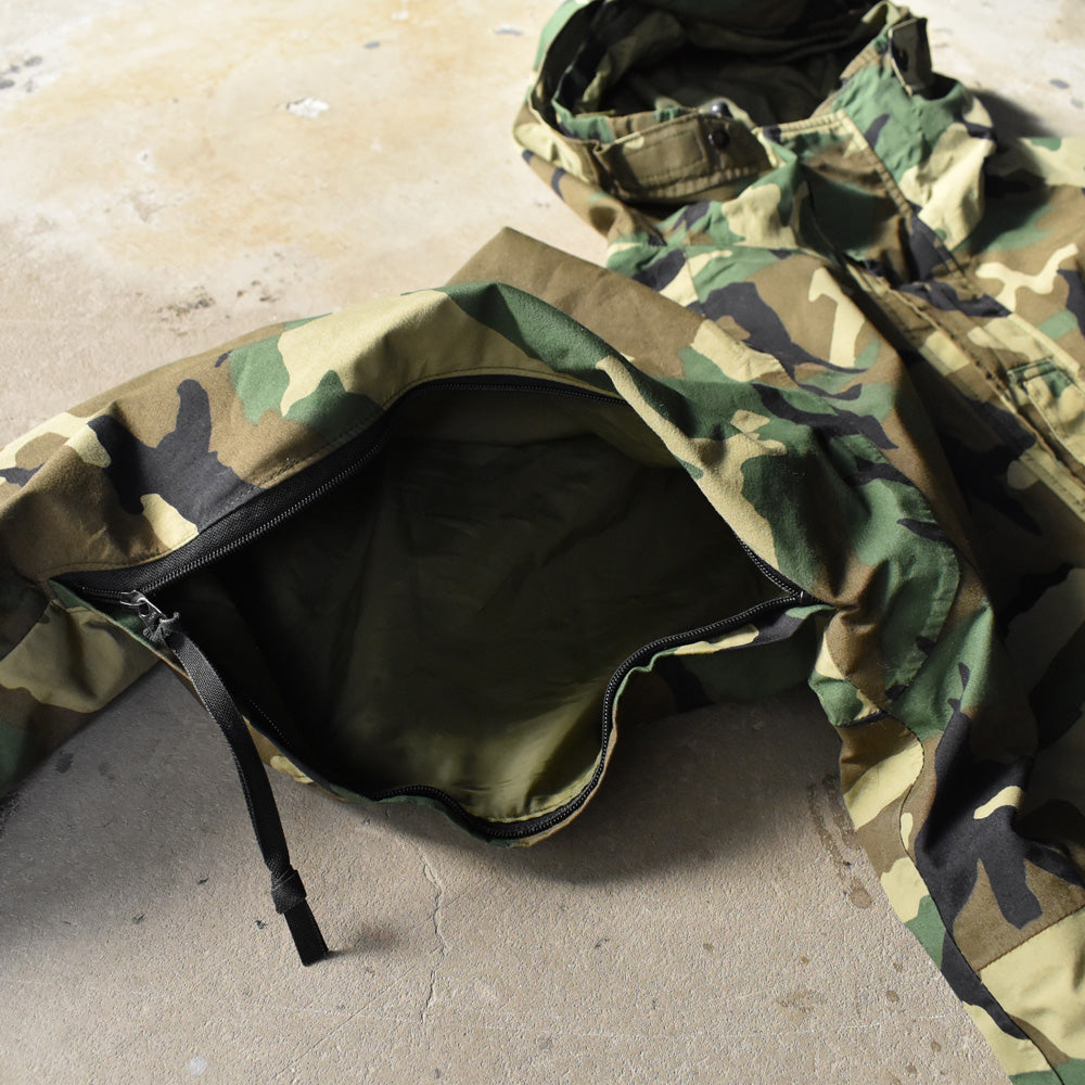 '98 U.S.ARMY ECWCS ウッドランドカモ ゴアテックス パーカー 231123