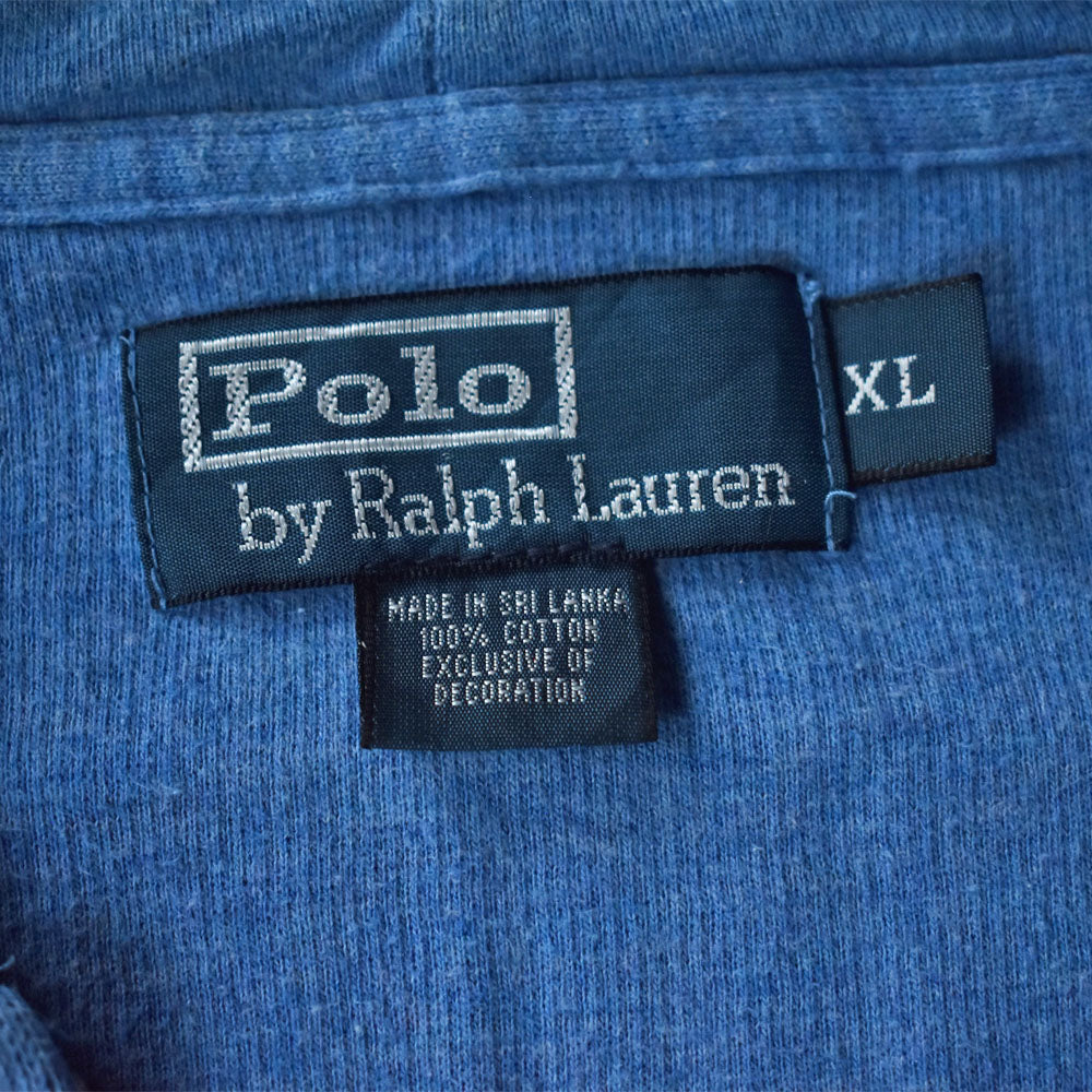 90's　Polo Ralph Lauren/ポロ ラルフ ローレン フルジップパーカー　230804