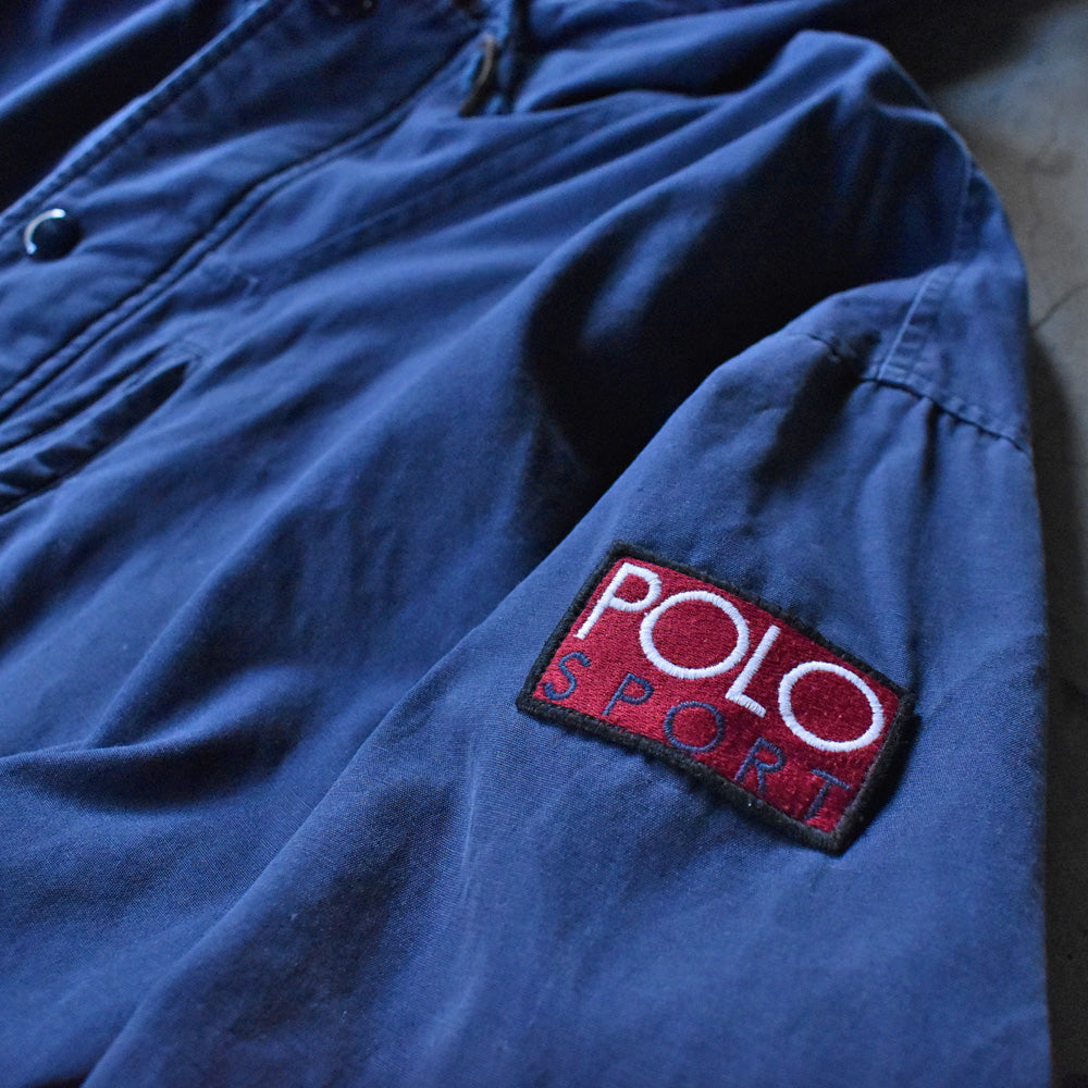 90's Polo Ralph Lauren “POLO SPORT”フードコート マウンテンパーカー 240108