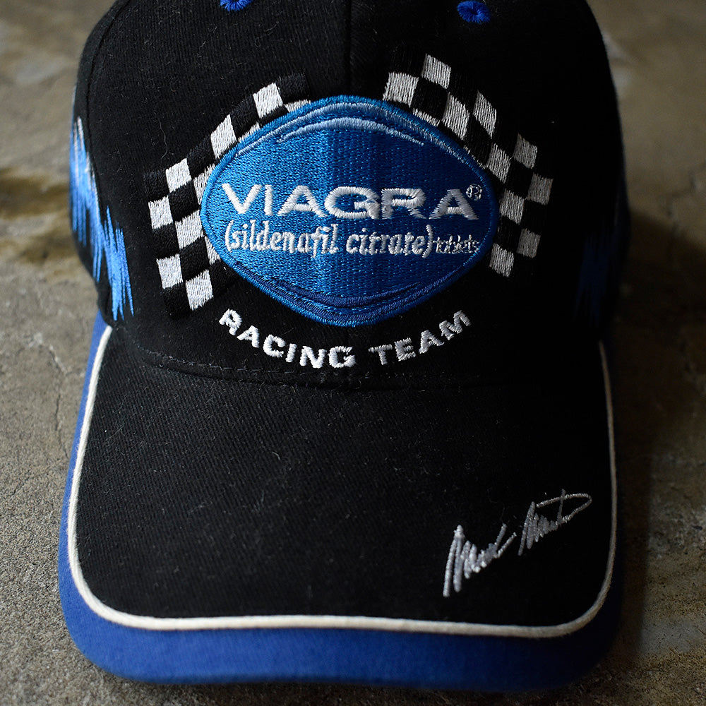 CHECKRED FLAG SPORTS “VIAGRA” NASCAR レーシングCAP デッドストック 250707H