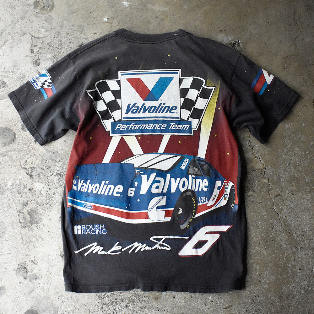 Y2K AOP！ “Mark Martin” Racing Tシャツ 250610H