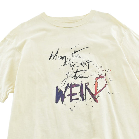 80's Hunter S. Thompson × Ralph Steadman "WHEN THE GOING GETS WEIRD" アートTシャツ 260821H