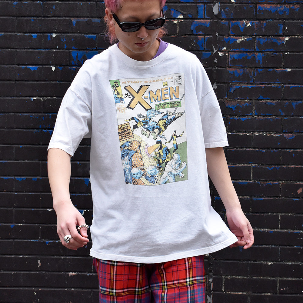 90's Marvel Comics “X-MEN” Tシャツ 240103H