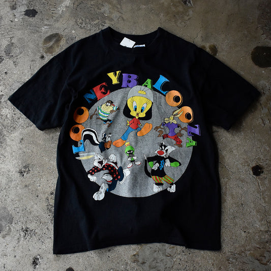 90's Looney Tunes "Looney Balooza" 海外アニメ キャラ Tシャツ USA製 230816H