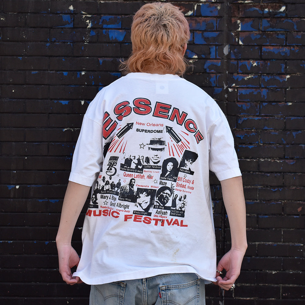 希少 ESSENCE MUSIC FES Tシャツ R u0026B HIPHOP - メンズ