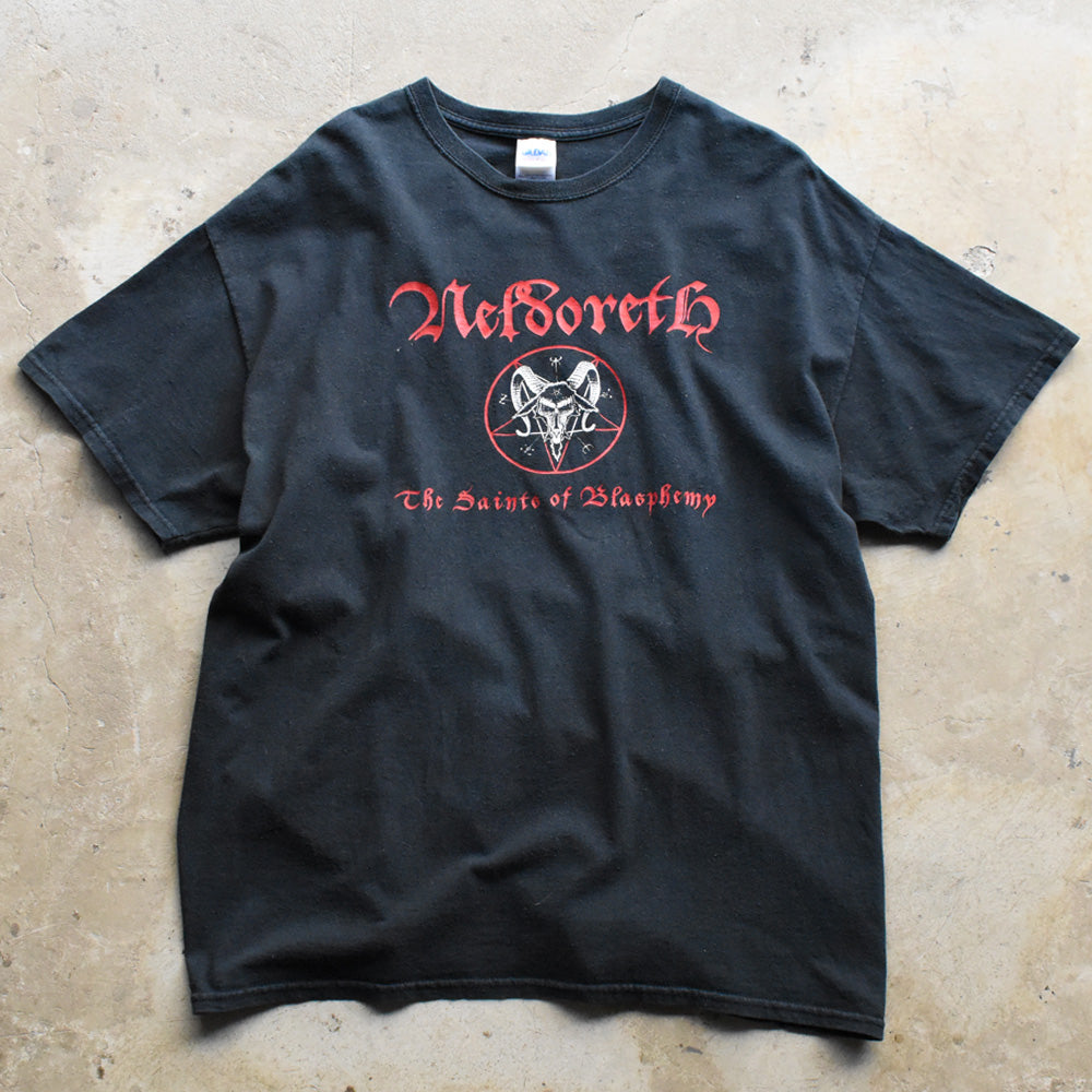 The Saints of Blasphemy 2012 US TOUR ペンタグラム ヤギの髑髏 ツアーTシャツ ギルダン 古着