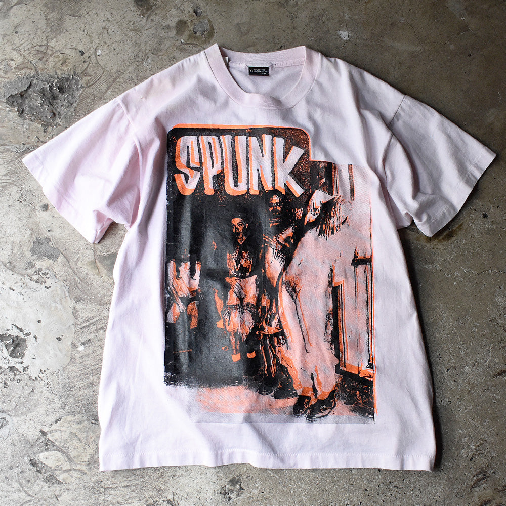 90's SPUNK “Rock Your Pussy“ Tシャツ 240414H