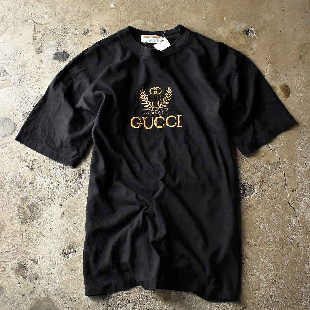 90's ブートレグ “GUCCI” 刺繍Tシャツ 240910H