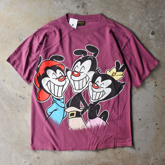 90’s Warner Brothers “Animaniacs” キャラクター Tシャツ USA製 250923H
