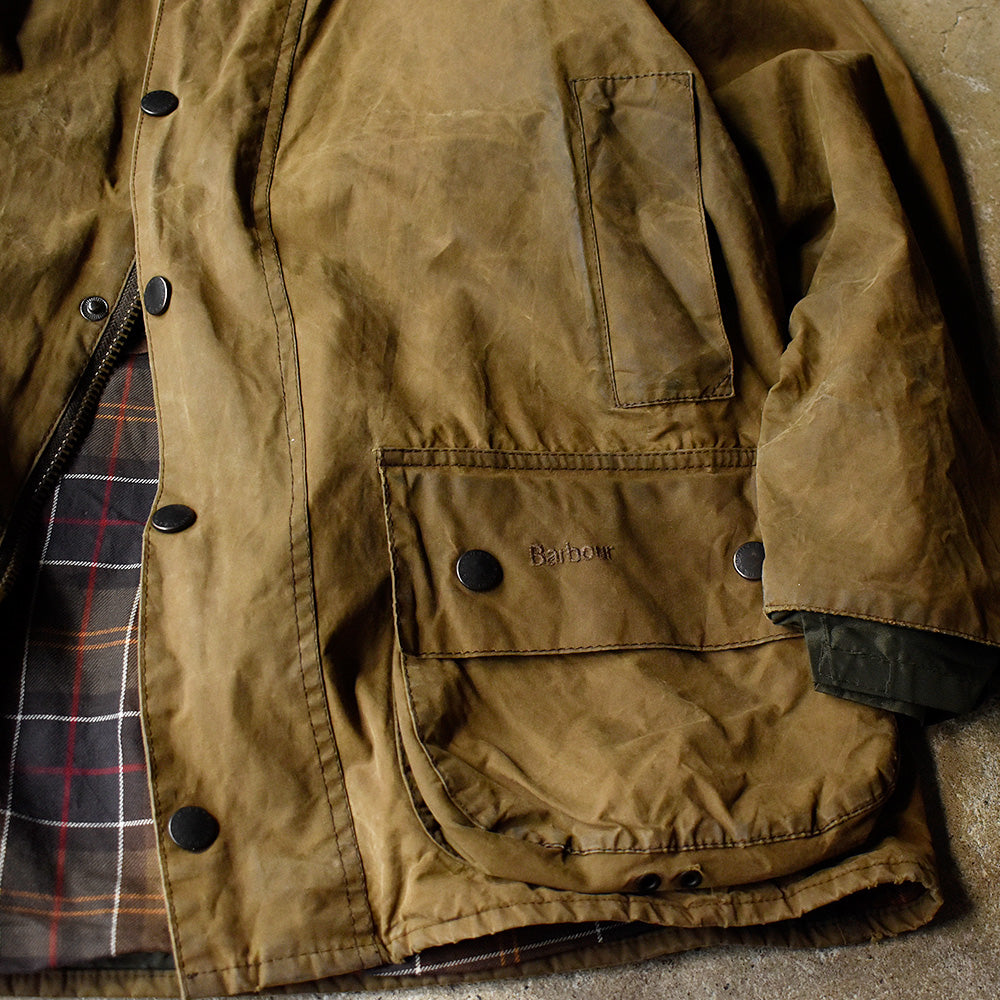 Y2K Barbour Sylkoil オイルドジャケット イングランド製 231226H