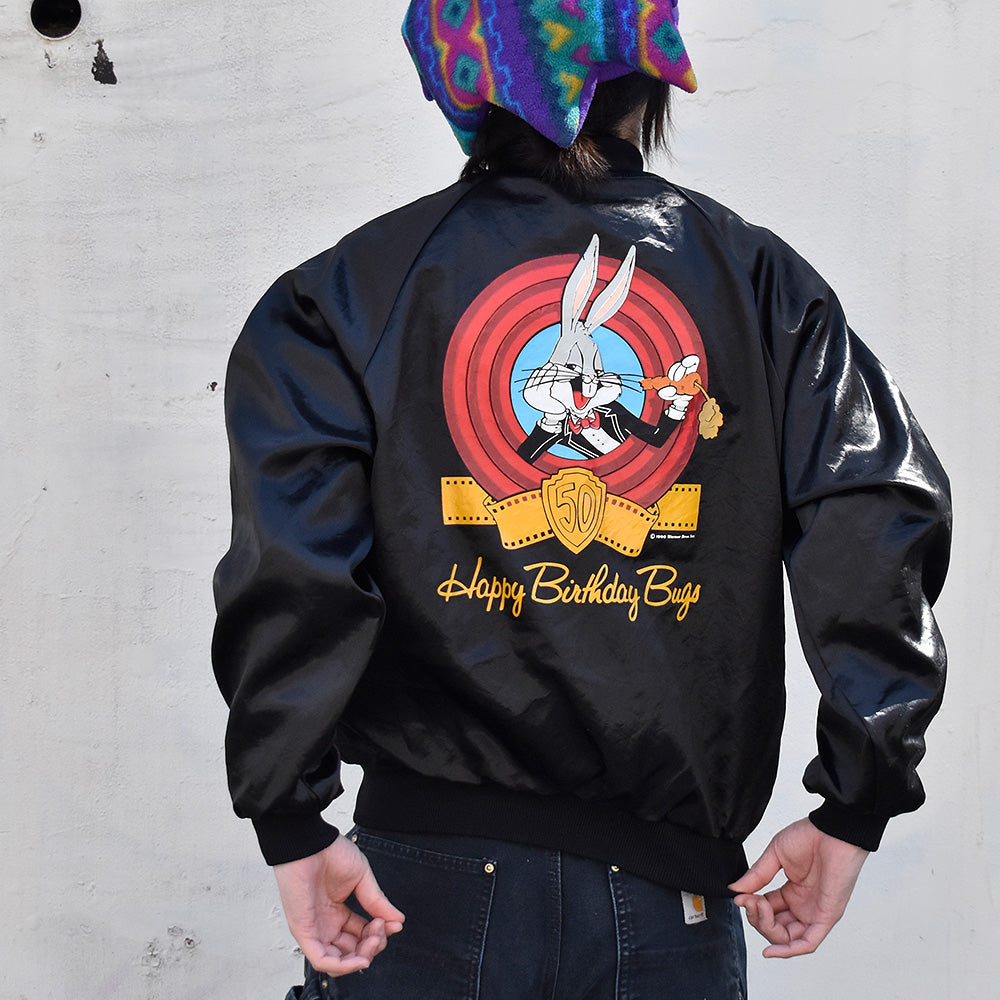 90's Chalk Line “Bugs Bunny” ナイロンジャケット USA製 240302H