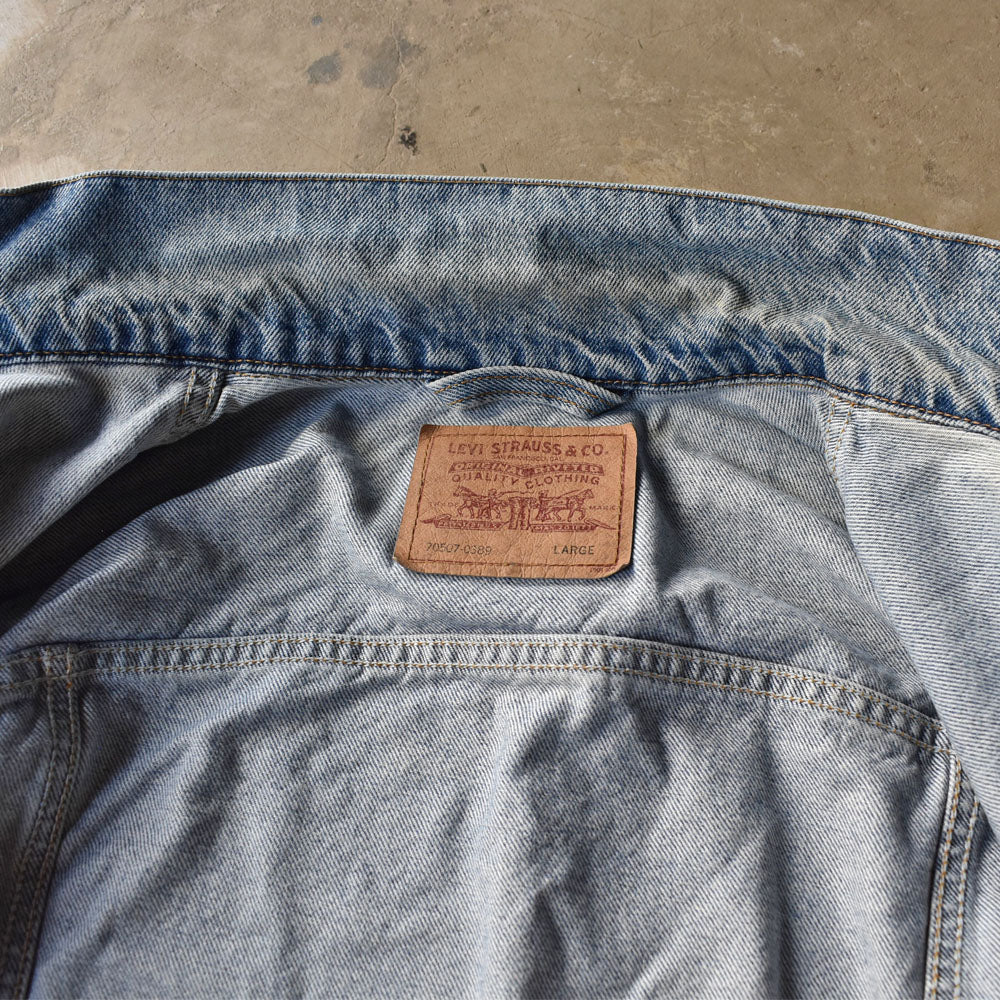 90’s Levi's 70507-0389 デニムジャケット USA製 240416