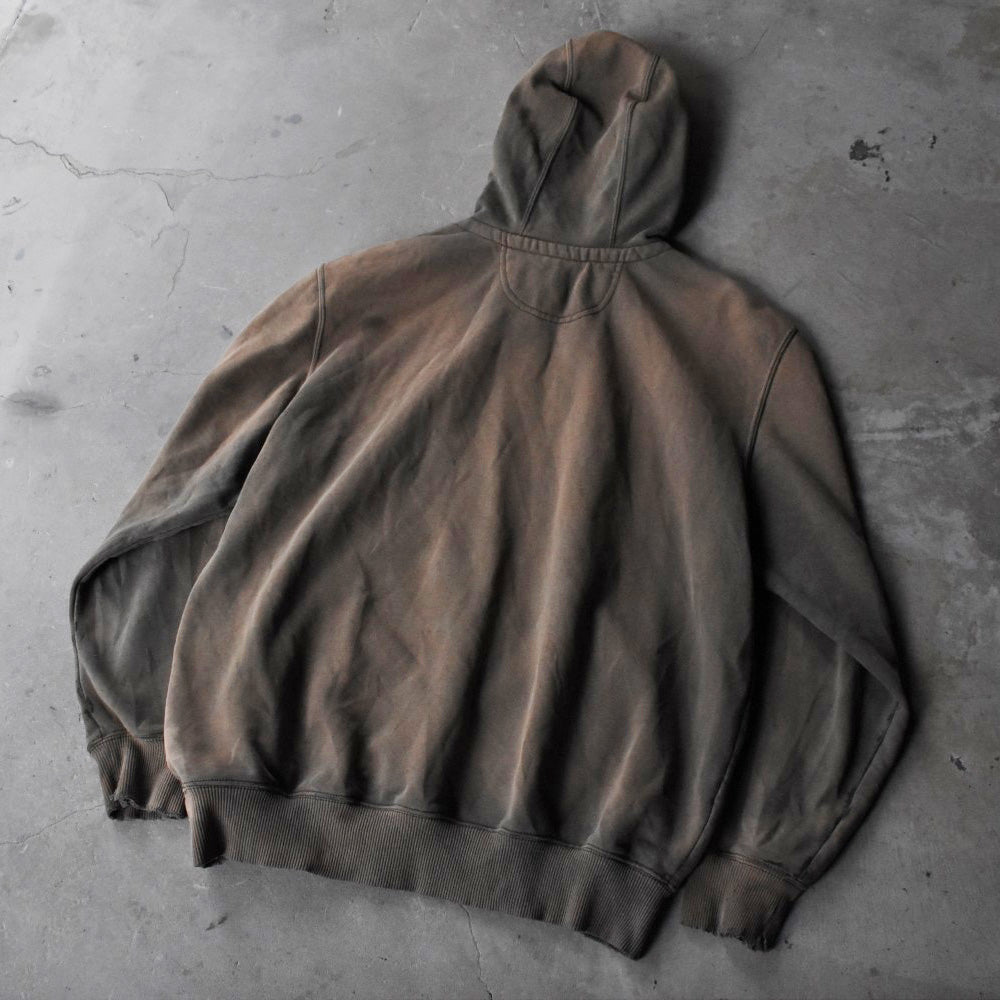Carhartt フーディー スウェットパーカー 鬼フェード＆BORO 251121H